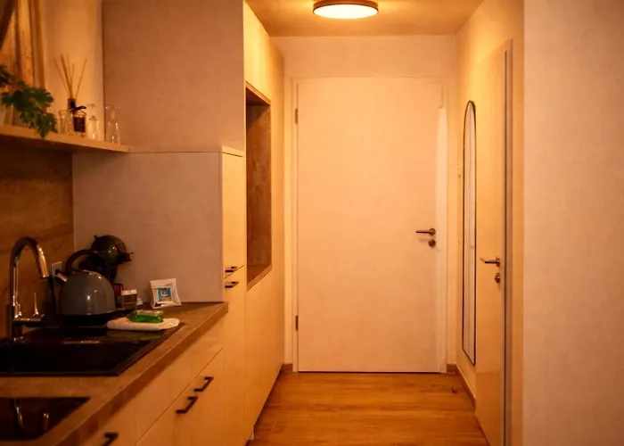 Apartamento Mein Traeumchen Apartements- 5 Blau Stillvoll Und Zentral Uebernachten Bielefeld