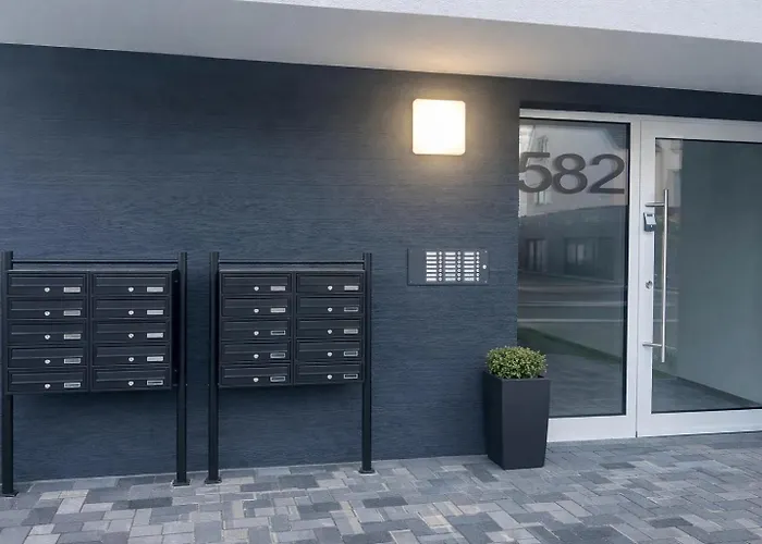 Mein Traeumchen Apartements- 5 Blau Stillvoll Und Zentral Uebernachten Apartamento *